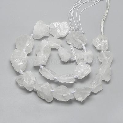 Природных кристаллов кварца бисер нитей G-R421-16-1