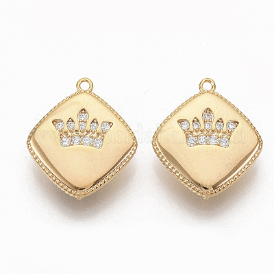 Латунные микропрозрачные кубические циркониевые соединения ZIRC-Q021-051G-NF-1