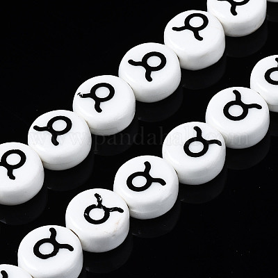 Бусины из фарфора и керамики ручной работы PORC-S502-032F-1