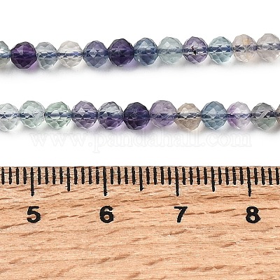 Natürlichen Fluorit Perlen Stränge&nbsp;G-RM250101-C5-1