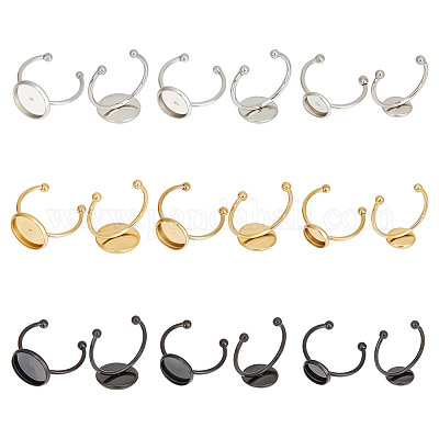 27 шт. 9 комплекта колец-манжет из нержавеющей стали 304 открытого типа STAS-DC0015-41-1