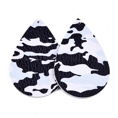 Большие подвески из искусственной кожи FIND-T062-006B-1