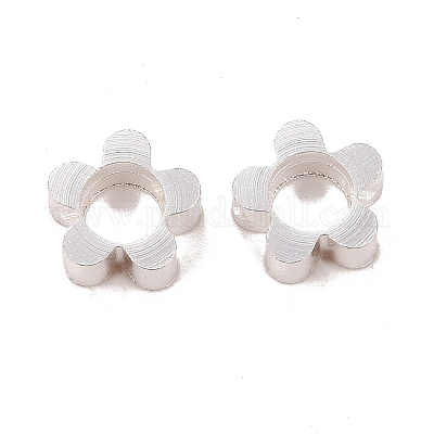 Обшивка стойки экологически чистыми латунными рамками для бусин KK-D075-22S-RS-1