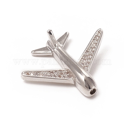 Латунные микропаве из прозрачного кубического циркония KK-I668-12P-1