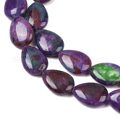 Двухцветные нити бусин из натурального белого нефрита G-Z105-B01-01F-1