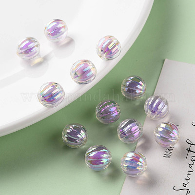 Прозрачные акриловые бусины TACR-S152-07B-SS2114-1