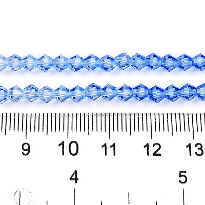 Градиентные цветные стеклянные бусины X-DGLA-A039-T2mm-A020-1