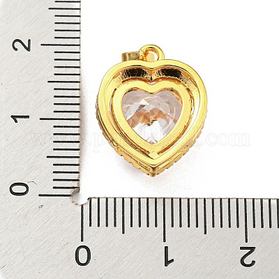 Стойки обшивки латунь микро проложить Циркон подвеску KK-H469-02G-03-1