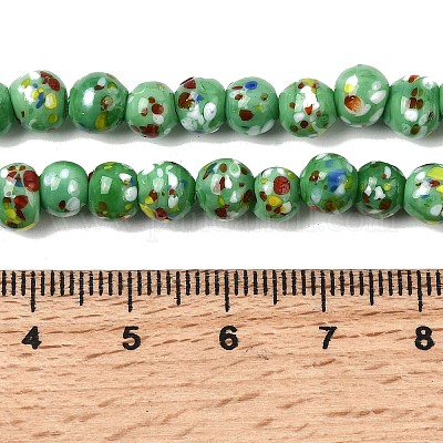 Бусы лэмпворк ручной работы&nbsp;LAMP-H071-01A-09-1