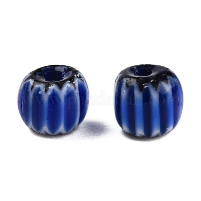 Бусы лэмпворк ручной работы LAMP-N023-003-1