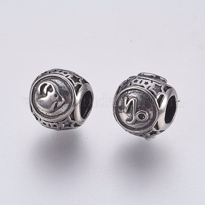 Европейские бусины из хирургической нержавеющей стали 316 STAS-F195-128P-02-1