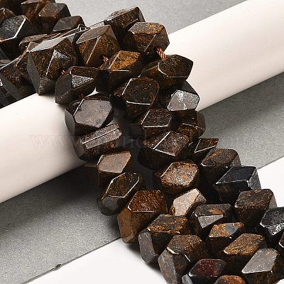 Природные бронзитом бисер нитей G-N327-05-17-1