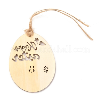 Сделай сам в форме яйца ручной работы выдалбливают граффити из дерева WOOD-G007-01A-1