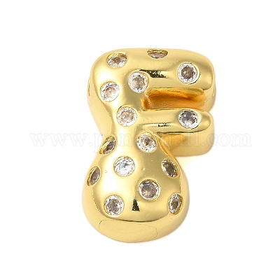 Покрытие стойки латунь микро паве прозрачные перданты из кубического циркония KK-C067-11G-F-1