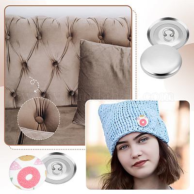 Набор для самостоятельного изготовления кнопок для крышки DIY-GA0006-05B-1