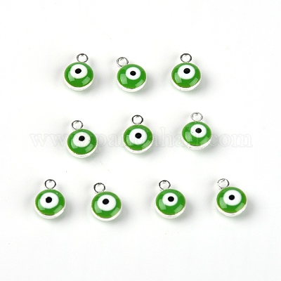 Подвески из эмали и сплава ENAM-WH0055-03F-1