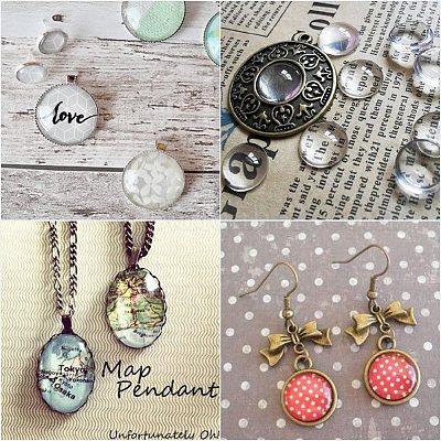 Прозрачные стеклянные кабошоны GGLA-PH0004-02-1