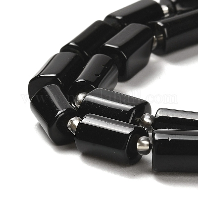 Природные обсидиана бисер нитей G-N327-06-01-1