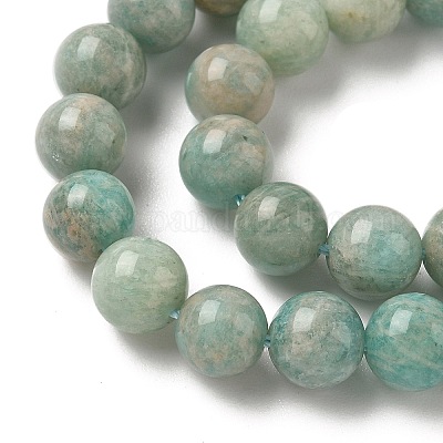 Природных амазонит бисер нитей G-K068-03-8mm-1