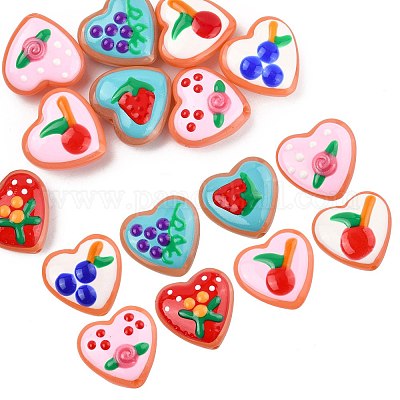 8 шт. 8-х цветные стеклянные бусины LAMP-FS0001-51-1