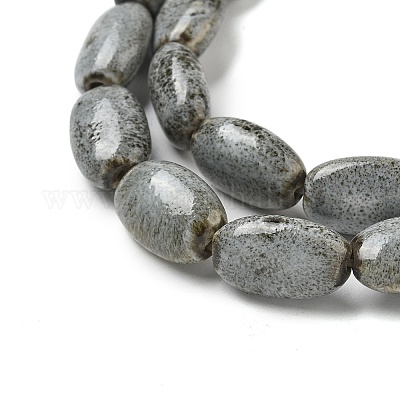 Фарфора ручной работы бисер нитей PORC-B002-18C-1