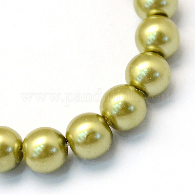 Cuire de la peinture en verre perles brins&nbsp;HY-Q003-3mm-43-1