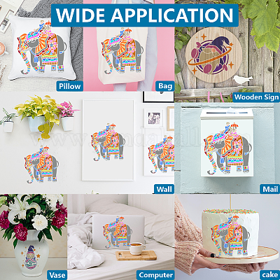 1 комплект трафаретов для рисования домашних животных DIY-MA0004-70B-1