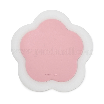Blumenförmige Silikon-Wärmeisolierungsuntersetzer&nbsp;AJEW-K055-03A-1