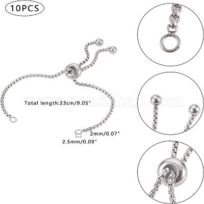 Изготовление регулируемого браслета из нержавеющей стали 304 STAS-UN0003-18P-1