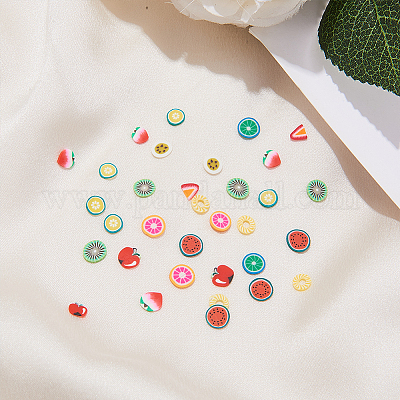 Ручной полимерной глины ногтей декоративные аксессуары CLAY-SC0001-03-1