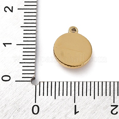 Подвески из нержавеющей стали 304 со стразами STAS-M110-18G-1