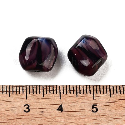 Стеклянные бусины GLAA-U003-02F-1