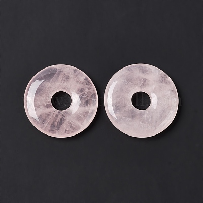 Природного розового кварца подвески G-I331-01G-1