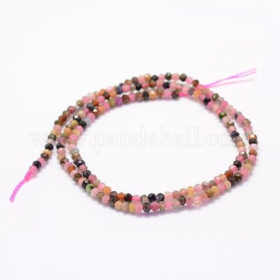 Натуральный турмалин бисер нитей G-F460-14-1