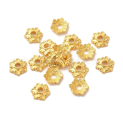 Тибетского стиля колпачков TIBEB-Q022-G-FF-1