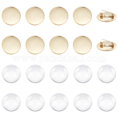 Набор для изготовления броши в виде купола своими руками DIY-UN0050-22G-1