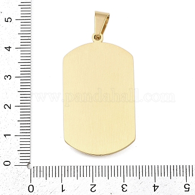 Подвески из нержавеющей стали 304 с темой Иисуса STAS-D387-01B-G-1