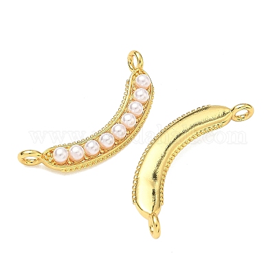 Абс пластмассовые жемчужные подвески&nbsp;KK-P348-01G-1