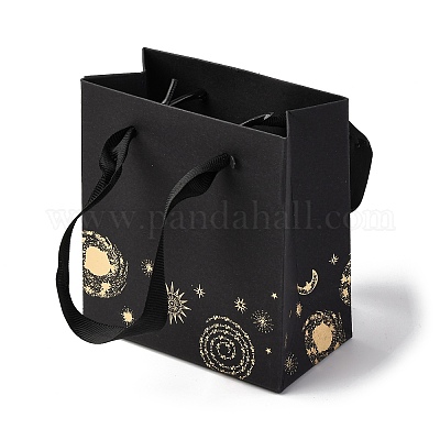 Подарочные пакеты из бумаги с принтом солнца CARB-F013-02-1