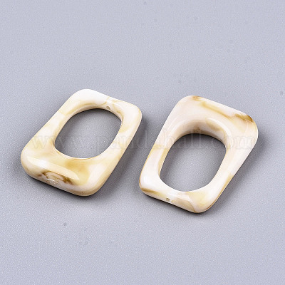 Подвески из непрозрачной смолы RESI-T048-01-A02-1