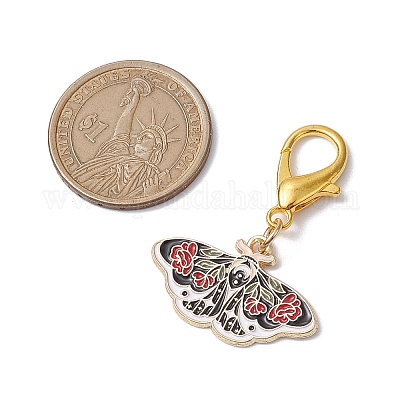 5шт 5 стиля подвеска из сплава эмали украшения HJEW-JM02336-1