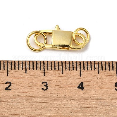 925 стерлингового серебра застежкой омар коготь STER-D006-16G-1