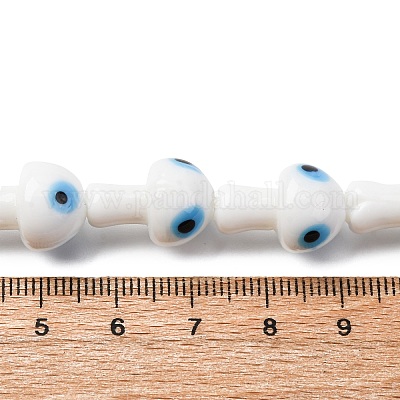 Ручной сглаза бусины бисер нитей LAMP-S069-01A-1