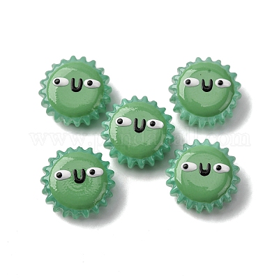 Бусины из стеклянной эмали LAMP-Q045-01E-1