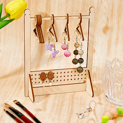 Earrings Stand, Earring Card Holder, Earrings Organizer, Stud Holder,  Earring Display Stand, Craft Show Display 