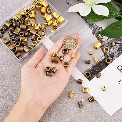 100шт 10 стильные бусины из сплава в тибетском стиле FIND-NB0002-84-1