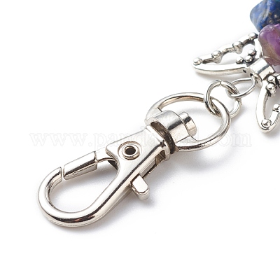 Подвесные украшения из кристаллов драгоценных камней HJEW-JM00772-1