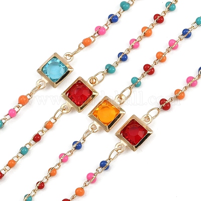 Латунные цепочки с квадратными звеньями CHC-H115-23G-1