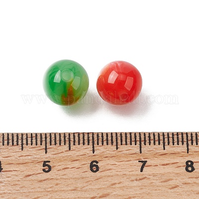 Бусины из cмолы&nbsp;RESI-H044-08B-1