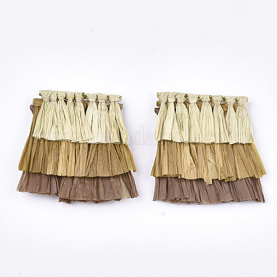 Подвеска из рафии с кисточкой FIND-T023-12-1